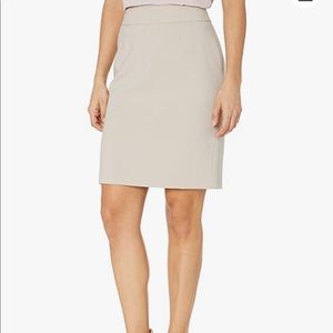 Calvin Klein High Rise Luxe Stretch Pencil Skirt
